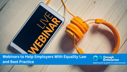 Webinars to Help Employers With Equality Law and Best Practice