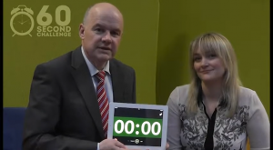 Rachel Colton and Nick o'Shiel - 60 second challenge