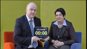 Gabriela Mercik and Nick O'Shiel - 60 Second Challenge