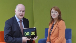 Naomh McElhatton and Nick O Shiel - 60 Second challenge